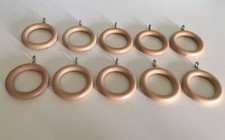Wooden curtain rings for sale  DAGENHAM