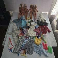 Muñecas Barbie Y Ken, Lote Clon Ropa Y Accesorios De Colección LEER DESCRIPCIÓN  segunda mano  Embacar hacia Mexico