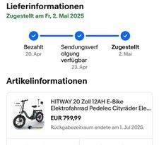 Hitway zoll 12ah gebraucht kaufen  Bad Wildbad