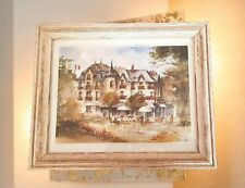 Tableau aquarelle hôtel d'occasion  Briare