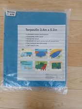 Tarpaulin 3.4m 5.2m for sale  ST. ANDREWS