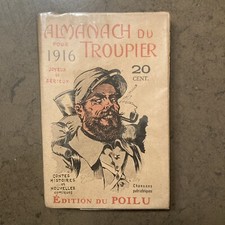 Almanach troupier 1916 d'occasion  Montfort-en-Chalosse
