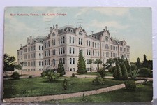 Cartão postal antigo vintage Texas TX San Antonio St Louis College visualização de cartão PC padrão comprar usado  Enviando para Brazil