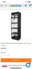 Grow tent 200x60x40 for sale  ILFORD