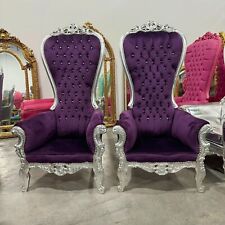 Throne chair french for sale  Miami