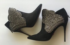 Women black suede for sale  Houston