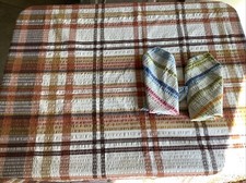 Vintage seersucker tablecloth for sale  STAFFORD