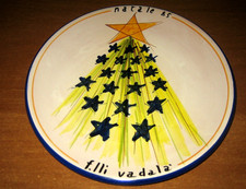 Piatto natale 1985 usato  San Giovanni la Punta