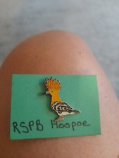 Rspb hoopoe badge for sale  BURNLEY