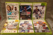 LOTE XBOX 360 Jogos Fifa14 Pes09 Fifa Soccer09 Ncaa07 Ncaa08 Ashes09 COMO ESTÁ LIDO comprar usado  Enviando para Brazil