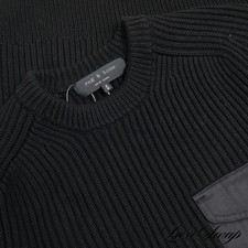 Suéter gola redonda bolso militar robusto preto grosso com nervuras novo sem etiquetas M NR comprar usado Suéter gola redonda bolso militar robusto preto grosso com nervuras novo sem etiquetas M NR comprar usado  Enviando para Brazil