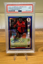 Kalimuendo Auto Numerado Rc 2022-23 Topps Merlin Uefa Club Competitions Arnaud comprar usado  Enviando para Brazil