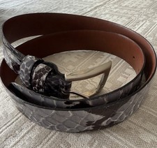 Ledergürtel schlangenoptik 3 gebraucht kaufen  Dreieich