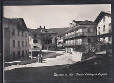 Cartolina brusson piazza usato  Italia