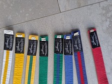 Taekwondo belt bundle for sale  CARDIFF