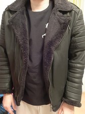 Lederjacke gefüttert gebraucht kaufen  Itzehoe