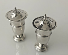 Salt & Pepper Shakers Condiments Chester 1912 prata esterlina. comprar usado  Enviando para Brazil