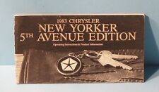 1983 chrysler new for sale  Stoughton