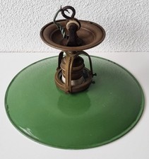 Tolle emaillampe grün gebraucht kaufen  Ebhausen