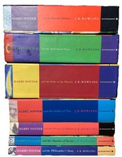 Conjunto completo de capas de arte originais livro romance Harry Potter J.K Rowling comprar usado  Enviando para Brazil