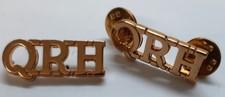 Qrh shoulder titles for sale Qrh shoulder titles for sale  LONDON