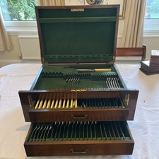 Stunning antique canteen for sale  TIDWORTH