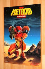 Metroid II 2 Return of Samus Game Boy Nintendo Vintage Pôster Pequeno Muito Raro  comprar usado  Enviando para Brazil
