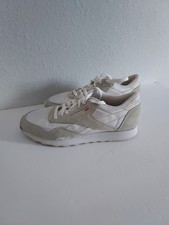 Tênis Reebok Masculino Clássico Branco Nylon Camurça Tamanho 9.5, usado comprar usado  Enviando para Brazil