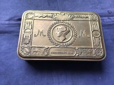 1914 christmas tin for sale  STUDLEY