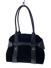 Bolsa de mão Salvatore Ferragamo couro preto Ey-21 17x20x25cm comprar usado  Enviando para Brazil