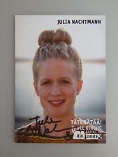 Autogramm julia nachtmann gebraucht kaufen  Deutschland