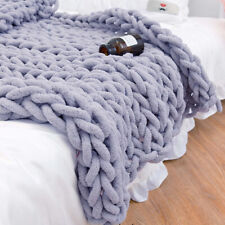 Luxury chenille chunky for sale  UK