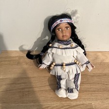 Poupée indienne tête d'occasion  Bourgoin-Jallieu