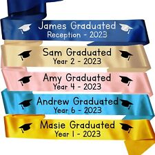 Personalised graduation sash for sale  Shipping to Ireland