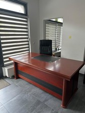 Büro holztisch massivholz gebraucht kaufen  Berlin
