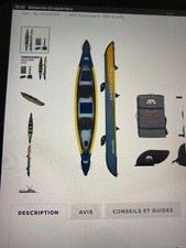 Kayak gonflable places d'occasion  Toulon-