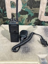 Microfone peitoral Walkie Talkie Motorola HT1000 com bateria funcionando comprar usado  Enviando para Brazil