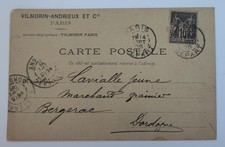 Carte postale vilmorin usato  Spedire a Italy