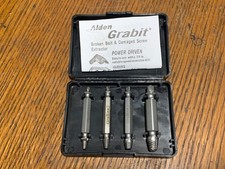 Kit extrator de parafuso danificado e parafuso quebrado Alden Grabit Pro 4 peças 8140P não usado comprar usado  Enviando para Brazil