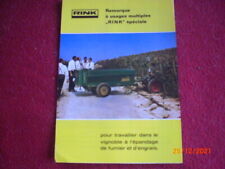 Ancienne brochure publicitaire d'occasion  Aubigny-en-Artois