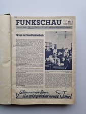 Funkschau 1938 1940 gebraucht kaufen Funkschau 1938 1940 gebraucht kaufen  Bochum