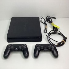 Sony PS4 Slim 500GB com 2x controles e cabos - Funcionando (C6) W#663 comprar usado  Enviando para Brazil
