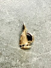 Pingente berloque de ouro amarelo 14K para veleiro, usado comprar usado  Enviando para Brazil