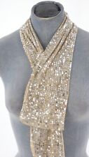 Sequin foulard scarf for sale  LIVERPOOL