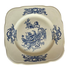 Assiette faïence imprimé d'occasion  Villard-de-Lans