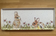 Countryside rabbit tray for sale  WREXHAM