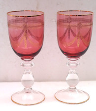 Vintage ruby cranberry for sale  WISBECH