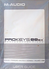 Usado, M-Audio Prokeys 88SX Performance Piano Livro Manual do Proprietário Original, Novo! comprar usado  Enviando para Brazil
