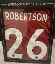 Andy robertson signed for sale  DUNDEE