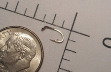 MUSTAD #14 GANCHOS MOSCA/OVO BICO NIQUELADO HASTE CURTA FIO FINO INVERTIDO 92680 comprar usado  Enviando para Brazil